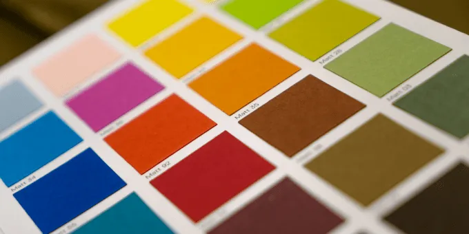 多彩な色バリエーション